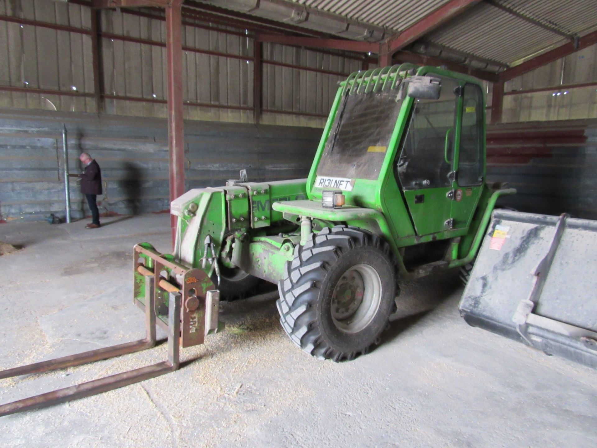 Merlo P27.9 EVS Telescopic Forklift c/w 4 Wheel Steer, 2700kg, Serial Number 728233, 1997, Hrs clock