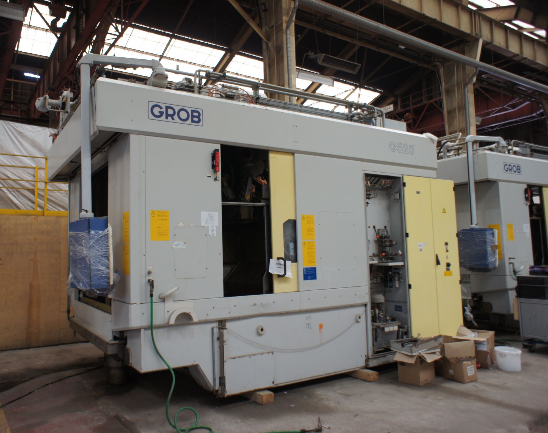 GROB G520 4 Axis CNC Twin Spindle Horizontal Machining Centre - Image 4 of 25