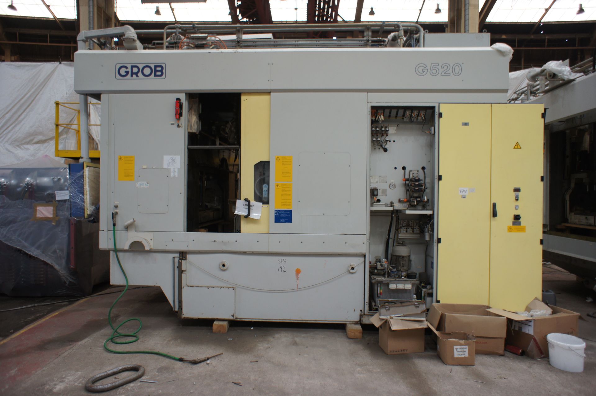 GROB G520 4 Axis CNC Twin Spindle Horizontal Machining Centre - Image 6 of 25