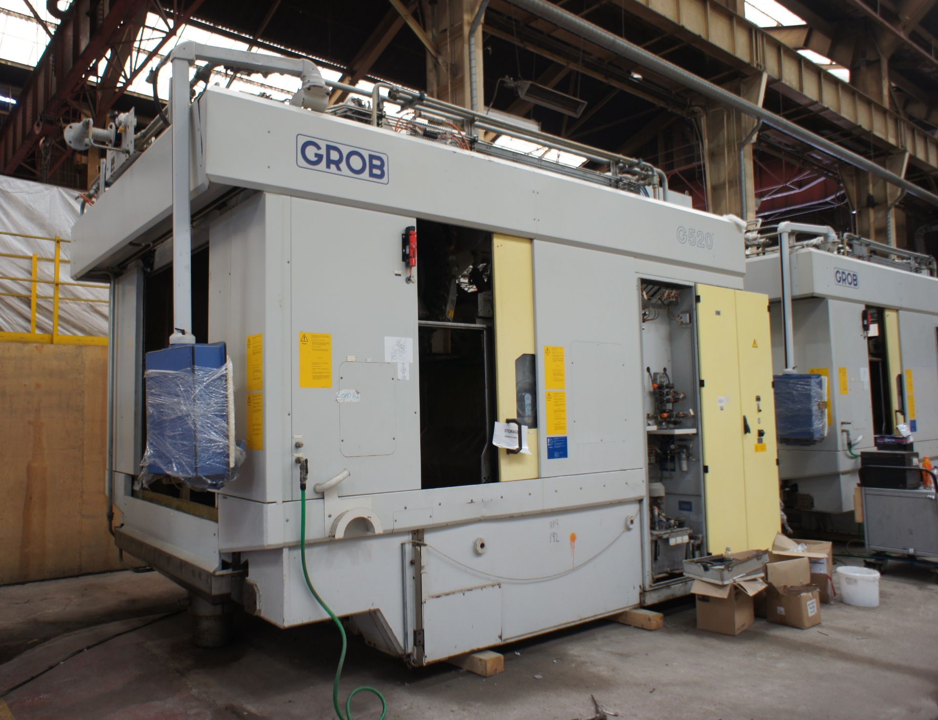 GROB G520 4 Axis CNC Twin Spindle Horizontal Machining Centre - Image 5 of 25