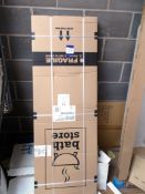 Atlas shower curtain rail, and screen. RRP £349