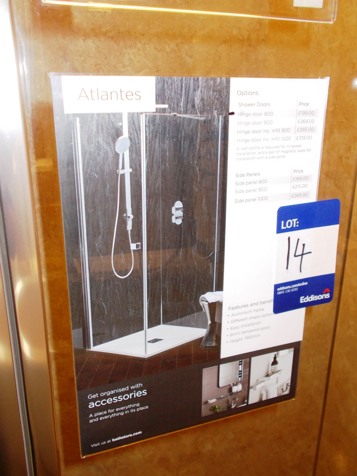 Atlantes 800 hinge door. RRP £199 - Image 2 of 2