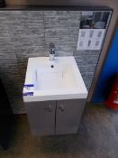 Alpine Duo 400 wall mounted unit, and basin. RRP £378
