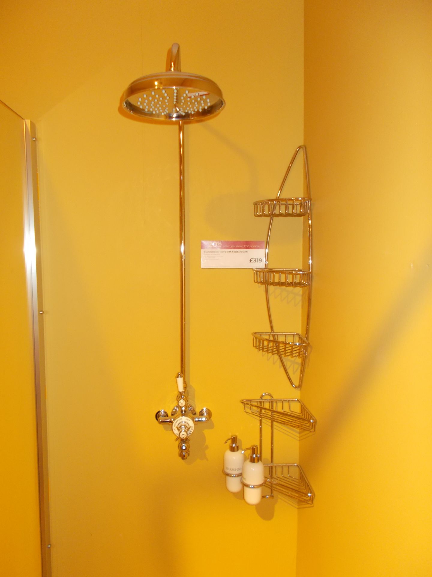 Playtime walk-in shower cubicle, with Crand shower valve with head and arm. RRP £1,900 - Image 2 of 3