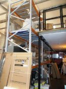 4 x Bays of racking, approximately 15ft in height.(Delayed collection and full risk assessment and