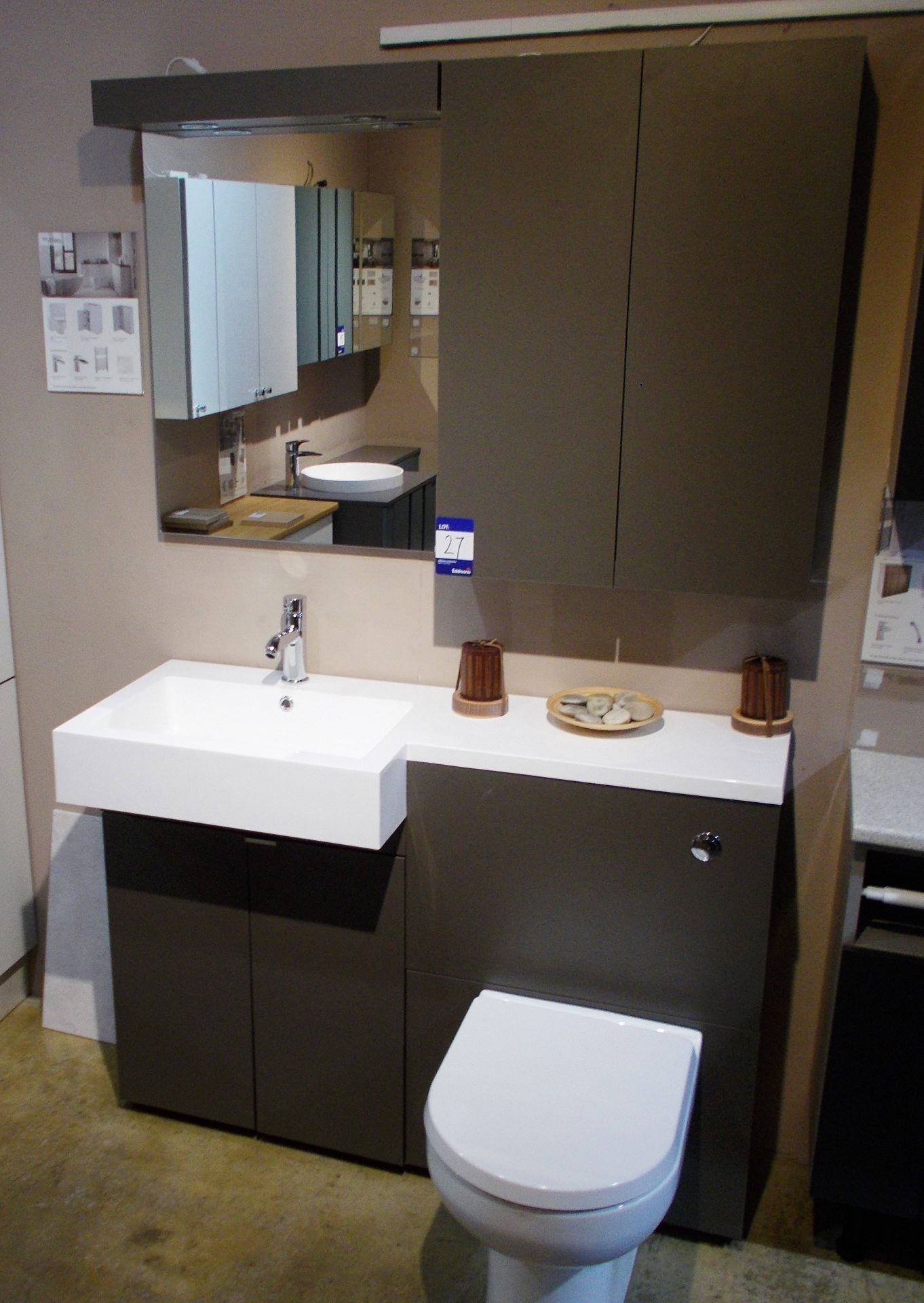 Myplan units, sink and toilet. RRP £1,300