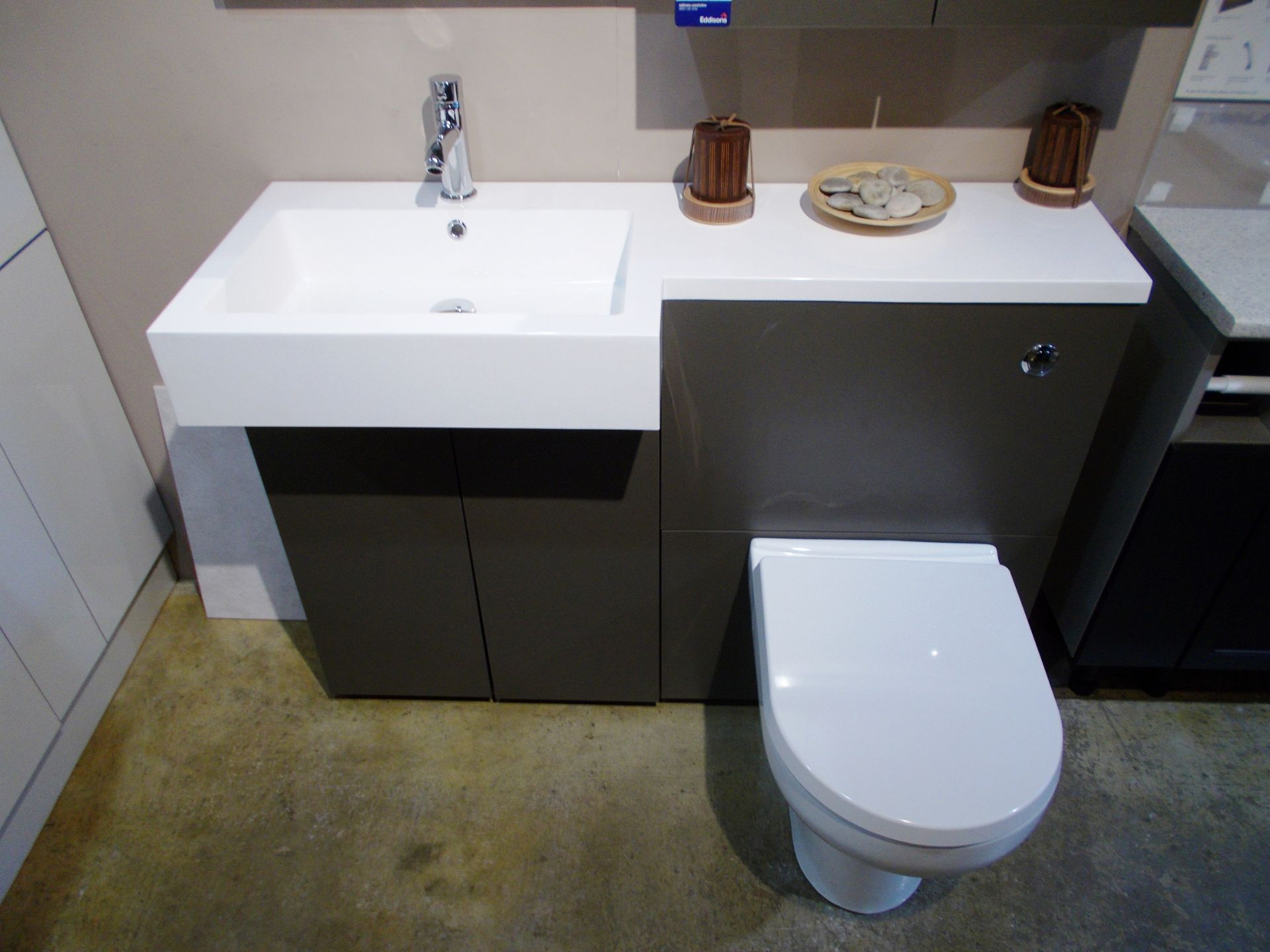 Myplan units, sink and toilet. RRP £1,300 - Image 2 of 3