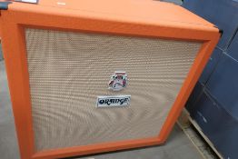 Orange PPC412 4 X 12 Speaker Cabinet Black Amplifier