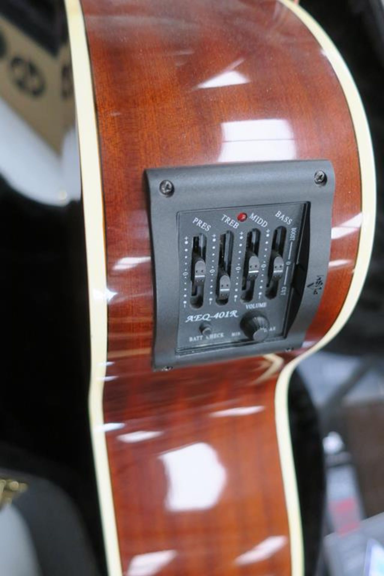 Second Hand Westfield acoustic bass guitar - Image 5 of 8
