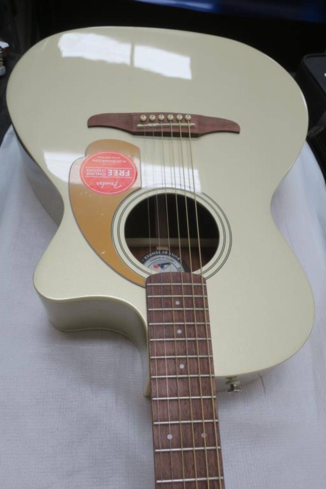 Fender Electro Acoustic Guitar - Image 4 of 6