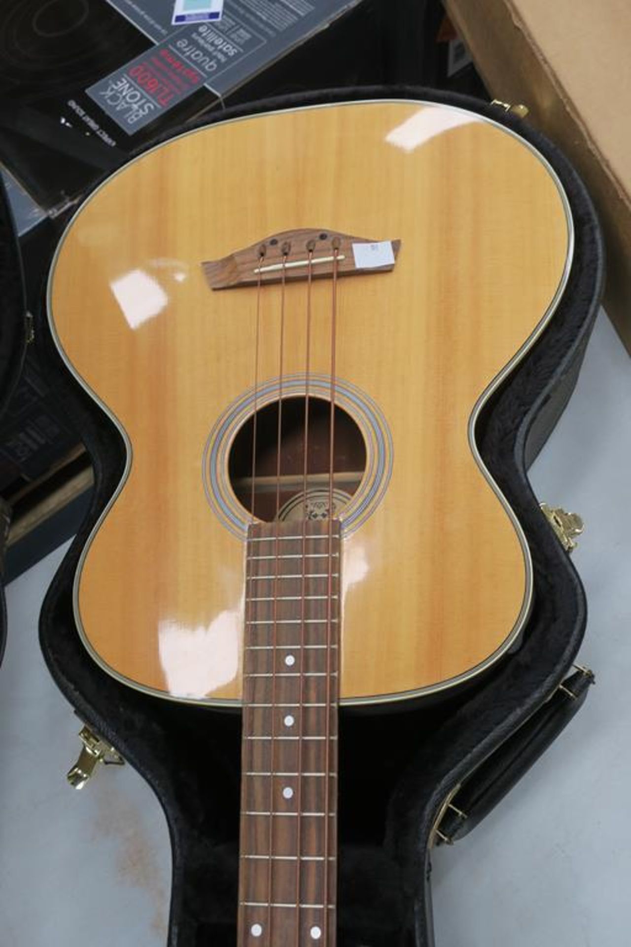 Second Hand Westfield acoustic bass guitar - Image 2 of 8