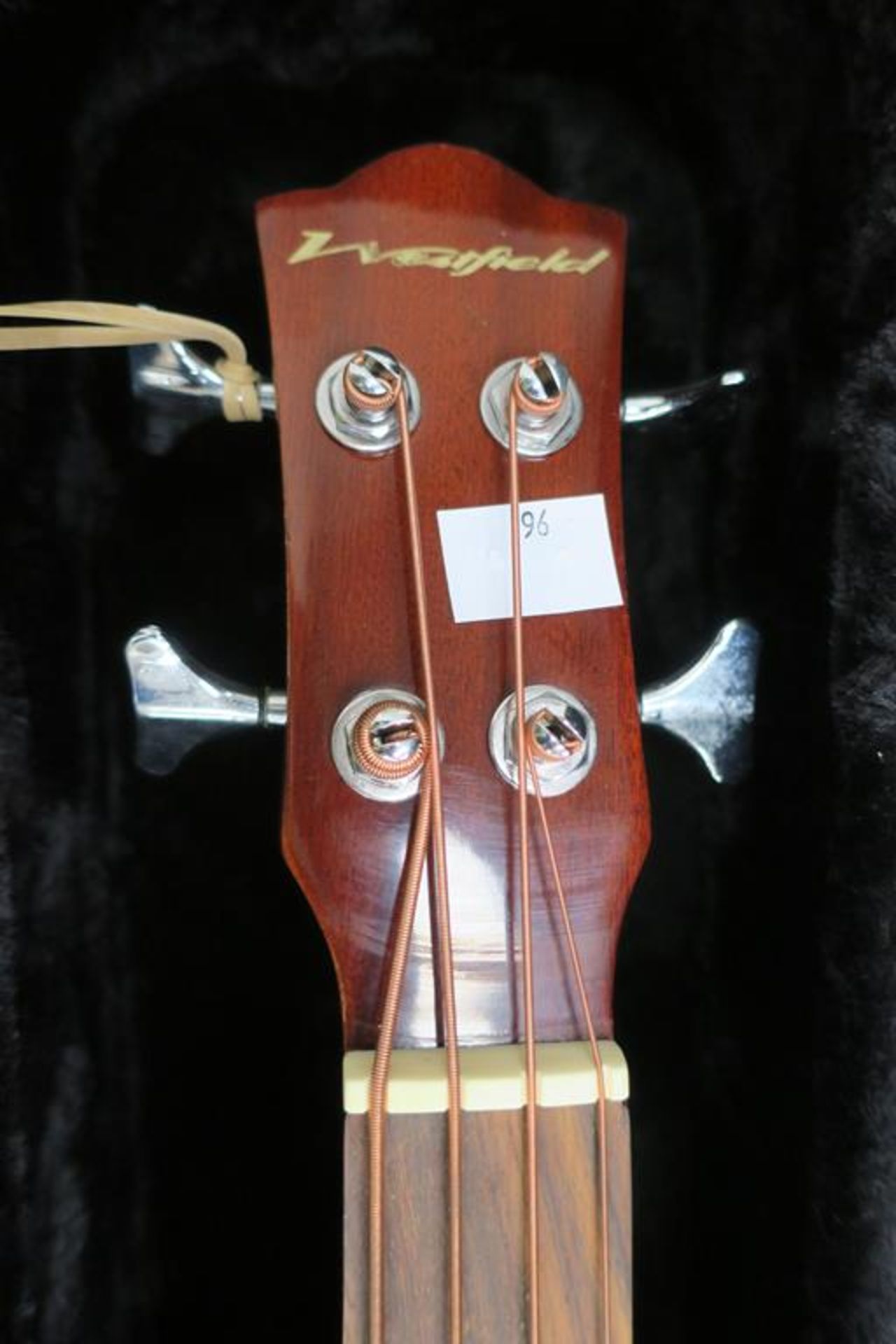 Second Hand Westfield acoustic bass guitar - Image 3 of 8