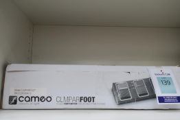 Cameo Multi PAR System CLMPAR1 with Foot Controller and stand, Pulse 7 LED PAR together with Light s