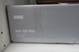 Korg KR555PRO Digital Drum Machine together with Vox VFS5 for VT Series Amps