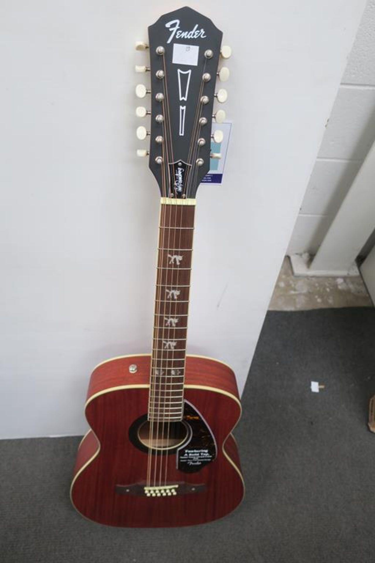 Fender Tim Armstrong Electro Acoustic Guitar - Image 5 of 6