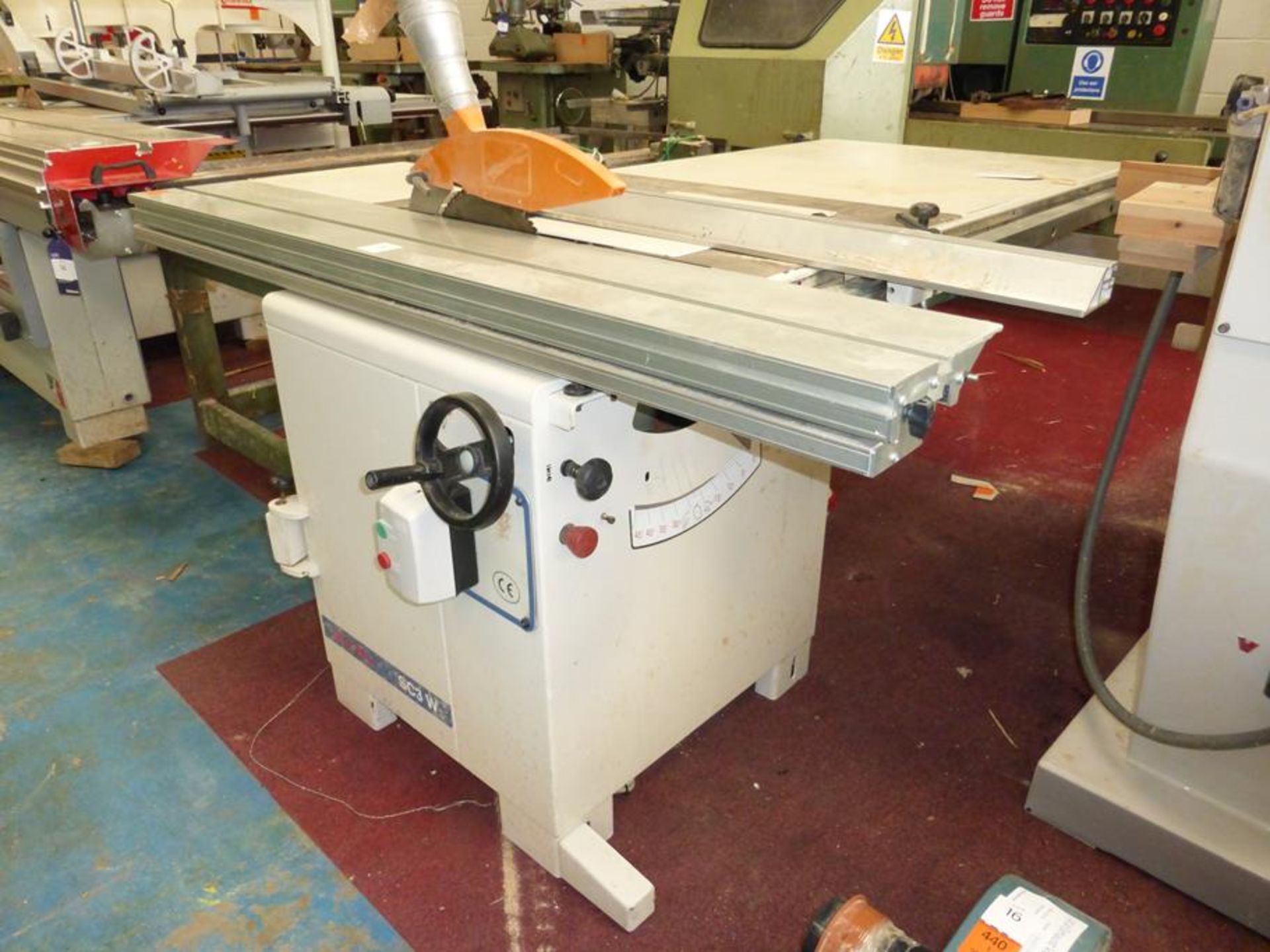 Minimax SC3 W Classic Sliding Table Panel Saw YOM - Image 3 of 7