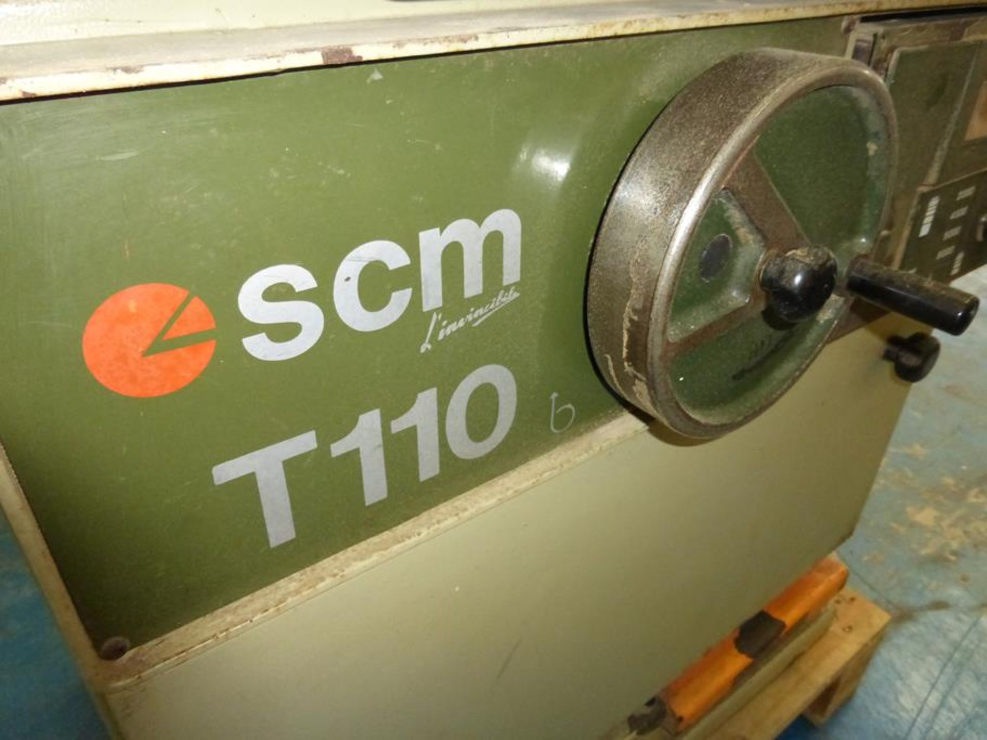 SCM T110 Spindle Moulder with a Maggi Three Wheel - Image 5 of 6