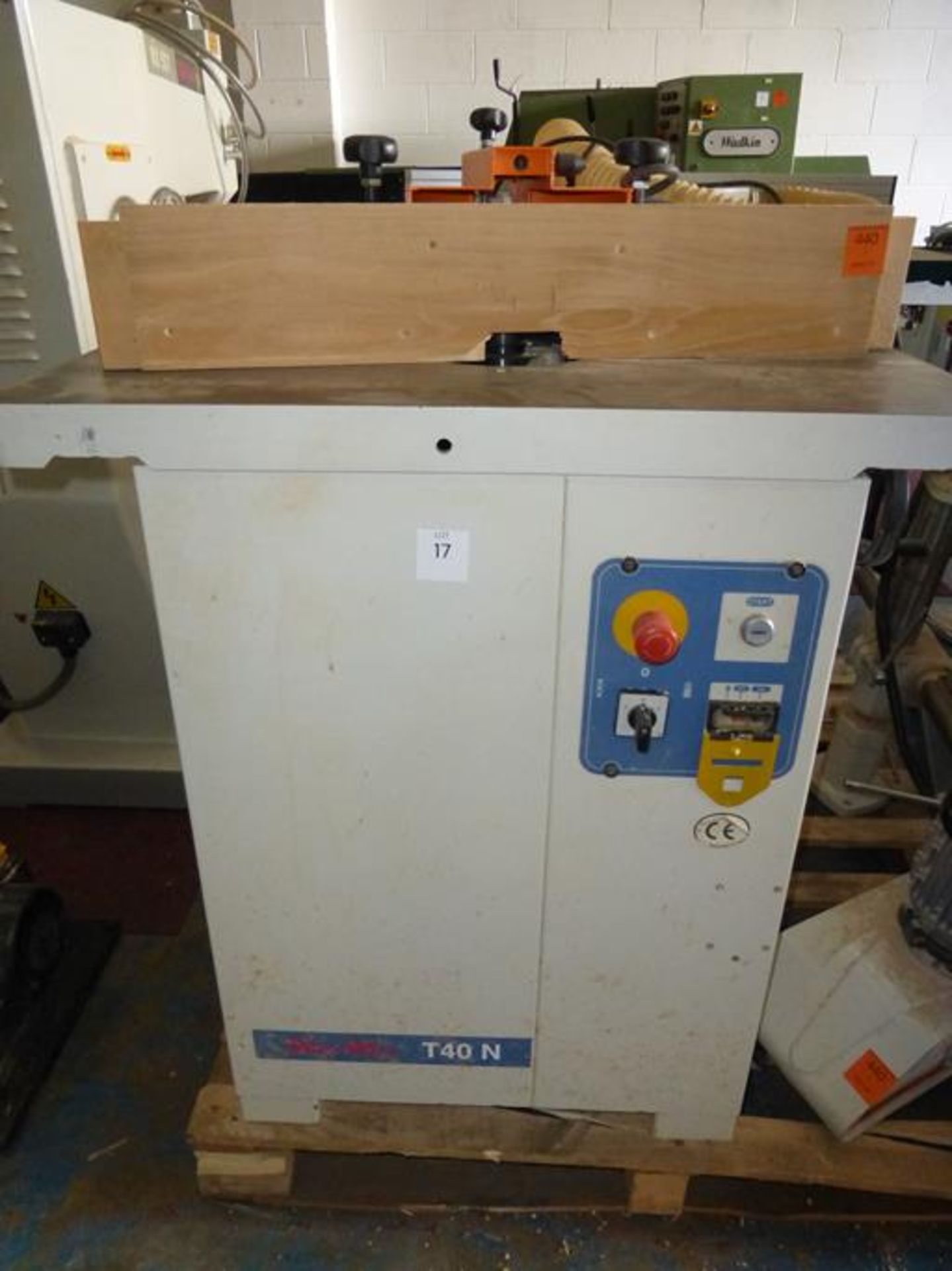 Minimax T40N Vertical Spindle Moulder S/N KK/08053 - Image 2 of 6