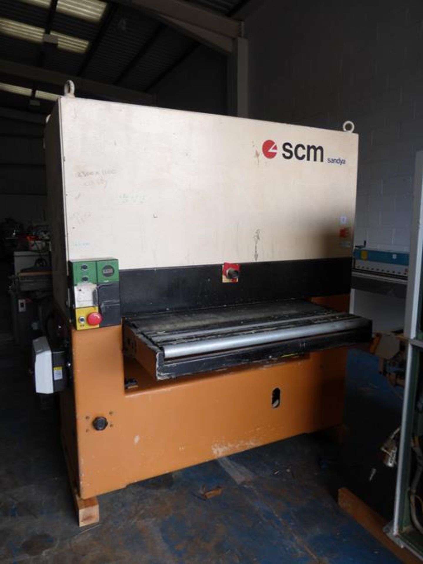 SCM Sandya Wide Belt Sander 1080mm width 3PH. - Image 2 of 8