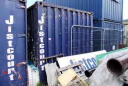 20ft Storage Container (Contents not to be removed