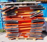 Quantity of Plastic Barriers