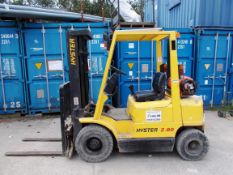 Hyster 2.00 XM Gas Powered Fork Lift Truck, Serial