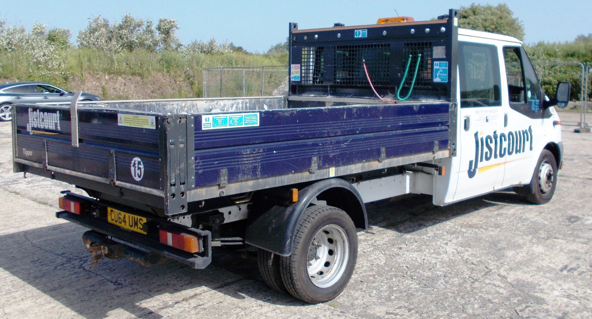 Ford Transit 125 T350 LWB RWD Double Cab Tipper, registration CU64 UMS, date of registration 16 - Image 5 of 13