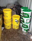 5x 5 ltrs of Ball Stycobond F44 Acrylic Adhesive and 8x 15 ltrs of Norcos Ultim8 HIgh Grab Wall Tile
