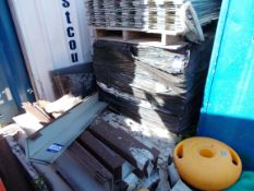 2 x Pallets of Roof Tiles & Edge Flashing, & 4 x P