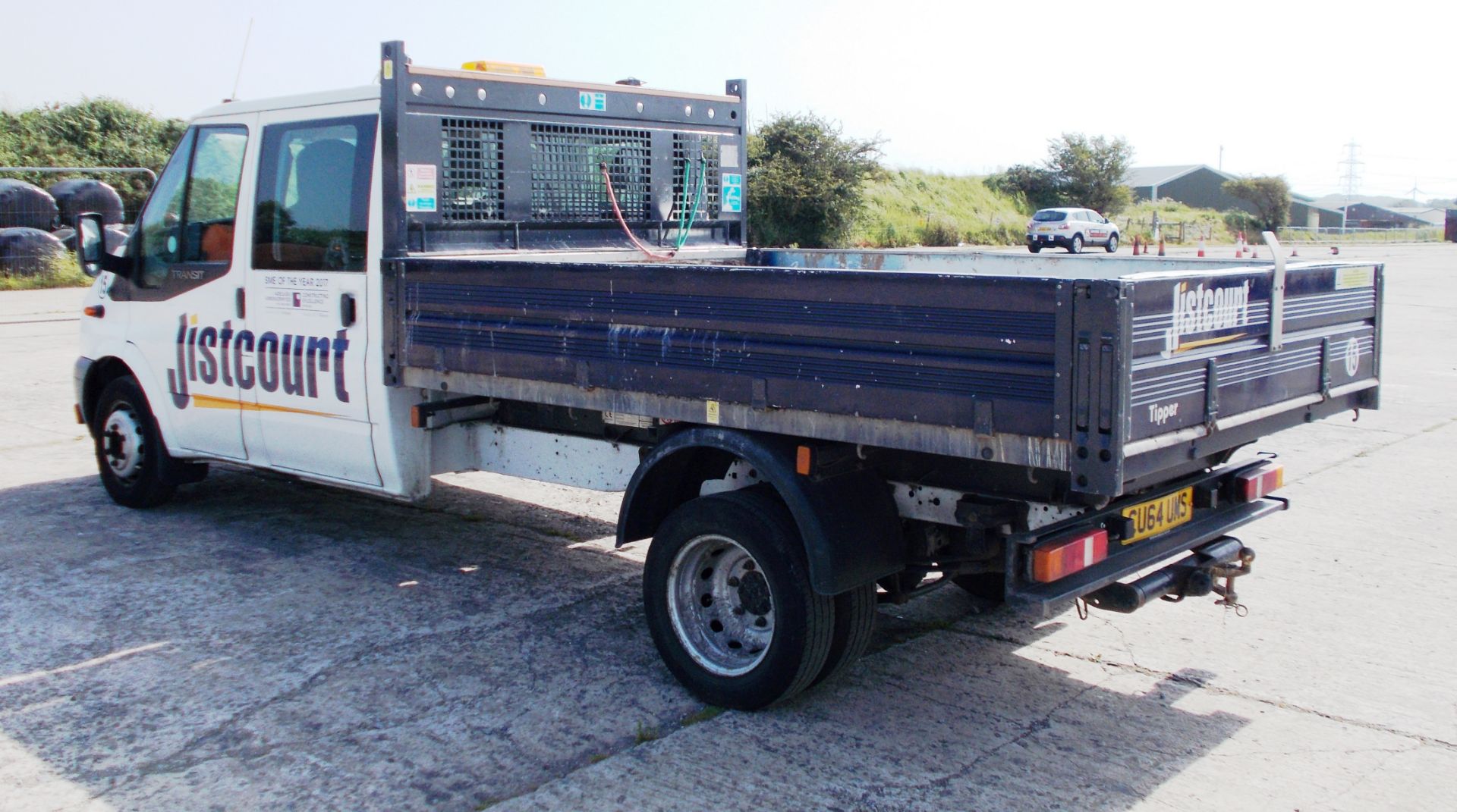 Ford Transit 125 T350 LWB RWD Double Cab Tipper, registration CU64 UMS, date of registration 16 - Image 3 of 13