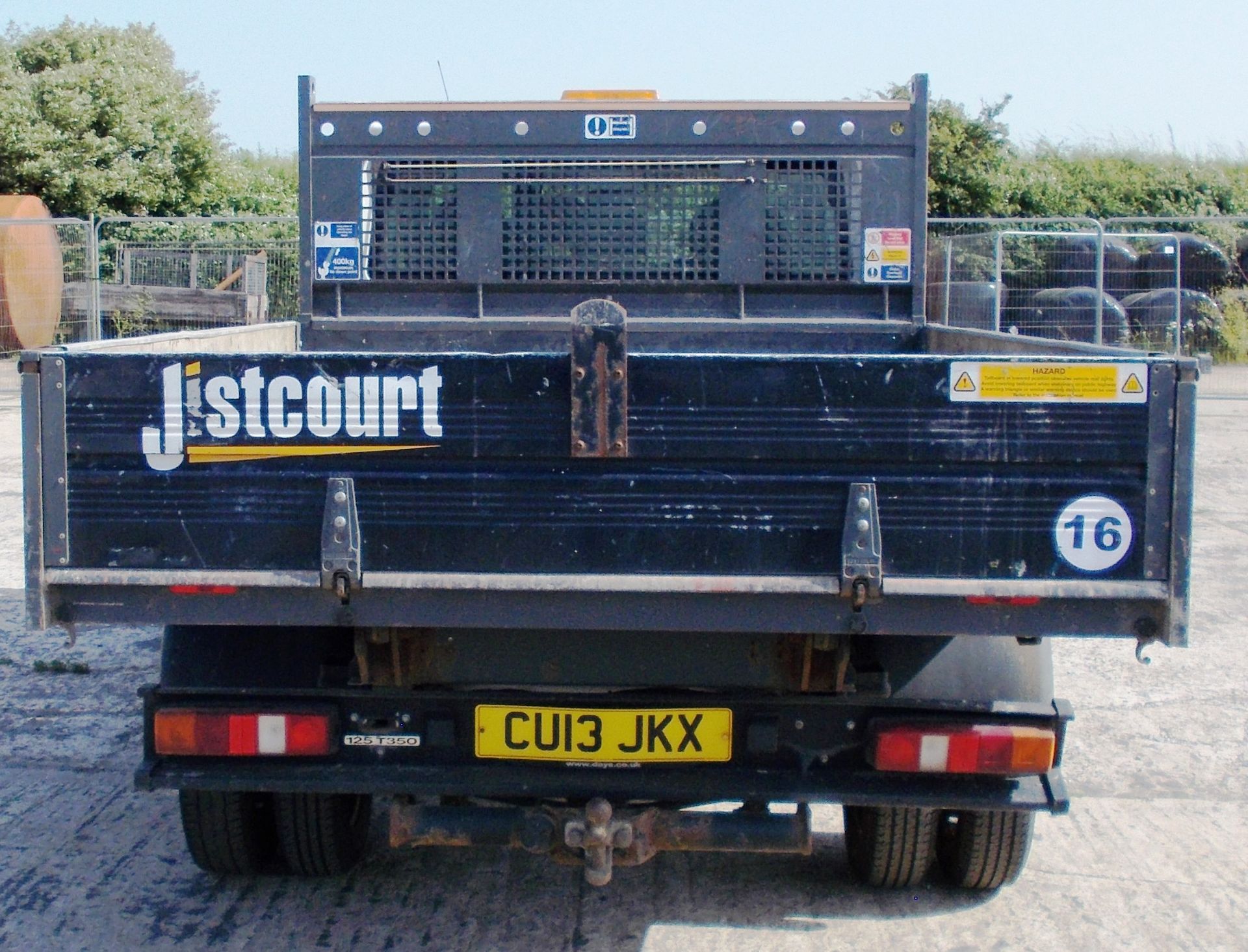 Ford Transit 125 T350 LWB RWD Double Cab Tipper, registration CU13 JKX, date of registration 1 March - Image 4 of 15