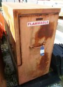 Steel Container for Flammables