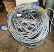 Quantity of Extension Cables inc. 250v