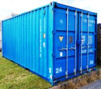 20ft Storage Container (Contents not to be removed on site and to be taken by purchaser) (Delayed