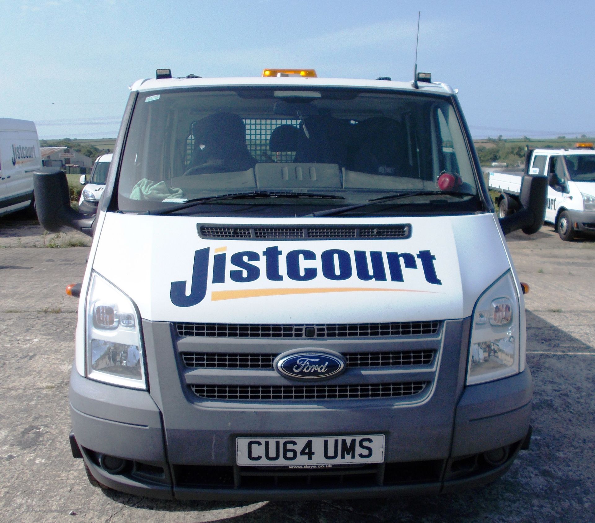 Ford Transit 125 T350 LWB RWD Double Cab Tipper, registration CU64 UMS, date of registration 16 - Image 7 of 13