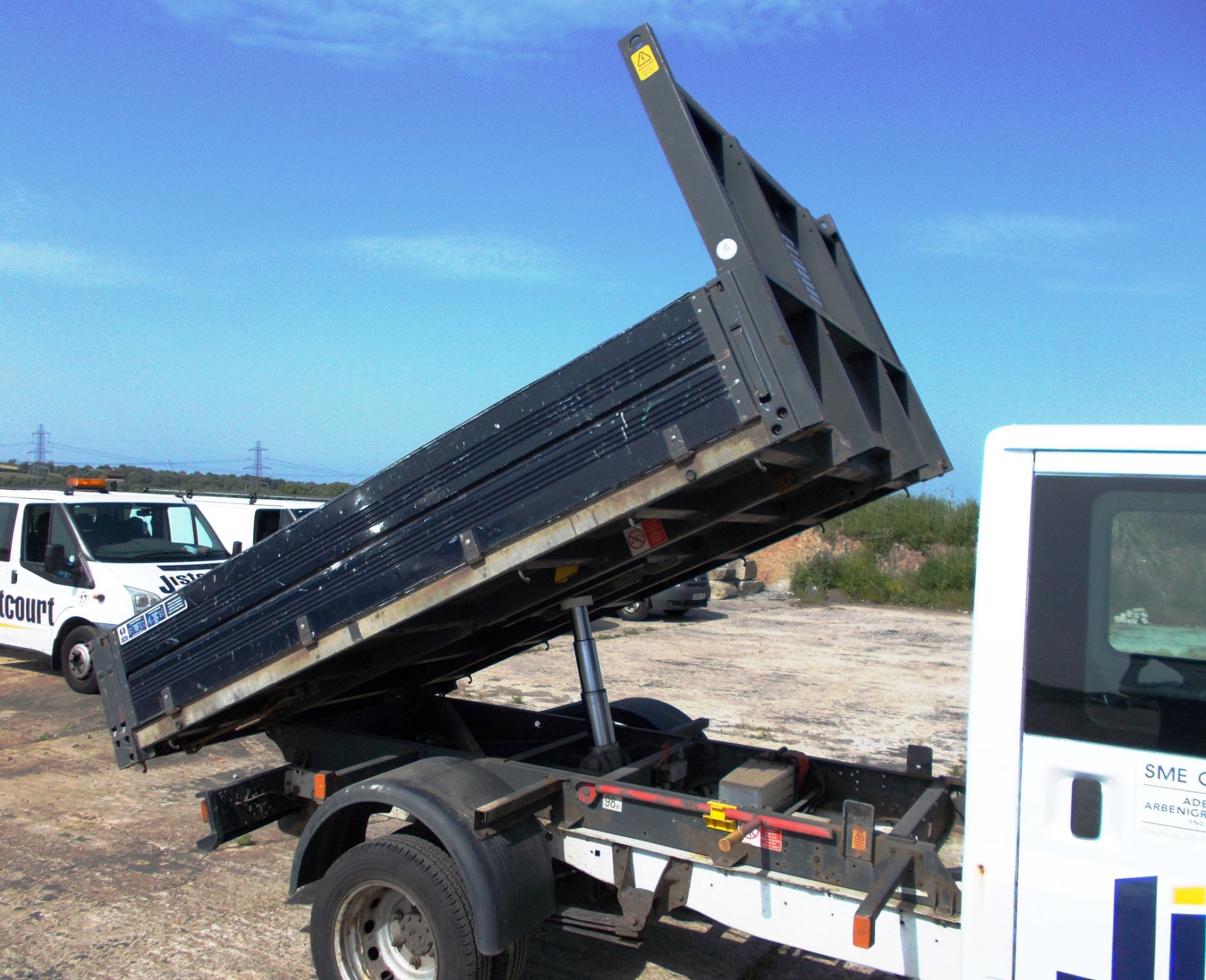 Ford Transit 125 T350 LWB RWD Double Cab Tipper, registration CU13 JKX, date of registration 1 March - Image 11 of 15