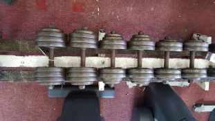 6 x York Dumbells