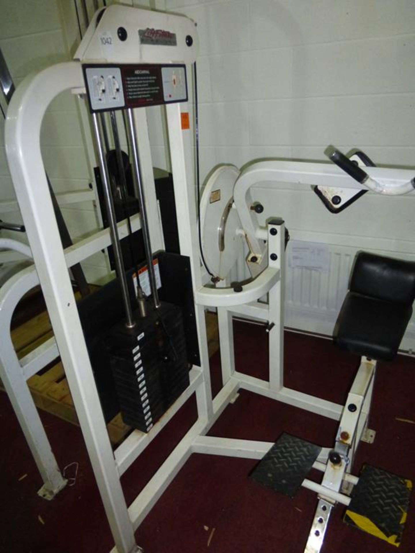 Life Fitness Abdominal Machine