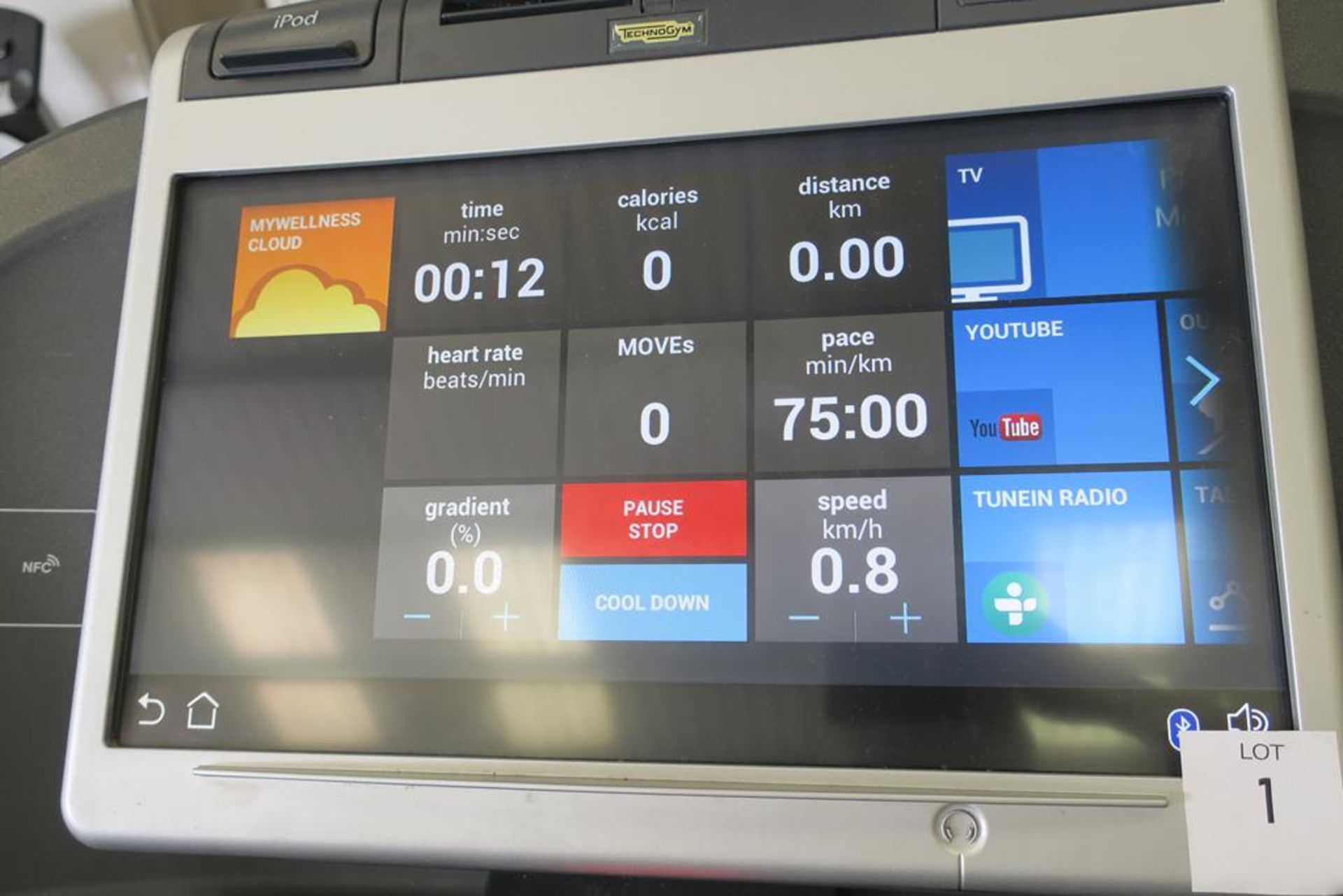 TechnoGym Unity Excite Treadmill - Image 6 of 8