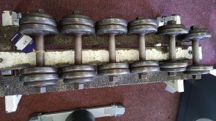 6 x York Dumbells