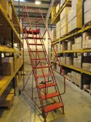 10 Tread Mobile Warehouse Steps