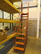 10 Tread Mobile Warehouse Steps