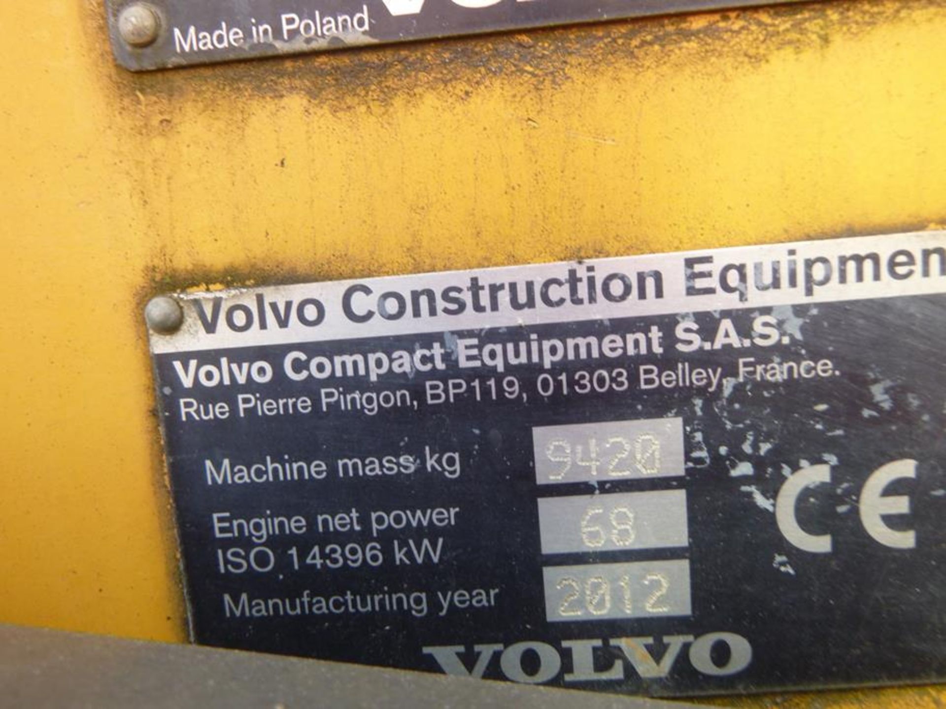 2012 Volvo BL71B Backhoe Loader - Image 8 of 24