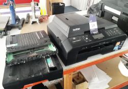 Brother MFCJ5910DW All in One Inkjet Printer Serial Number E70059L3F401261