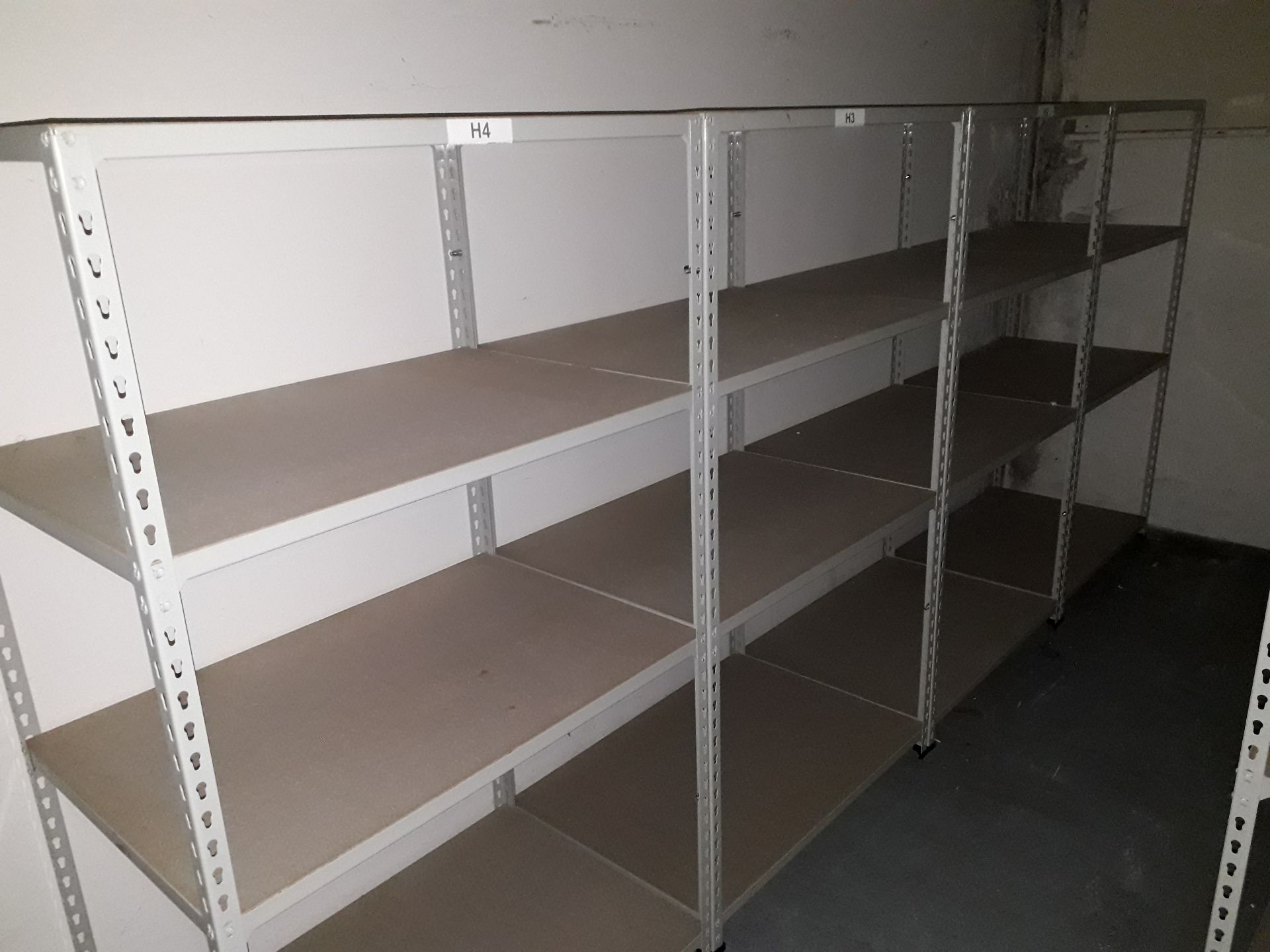 10 Bays of Light Duty Boltless Racking