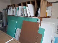 Large Quantity of Sheeting (Perspex, Ply, Card)