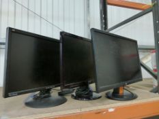 3 x PC Screens