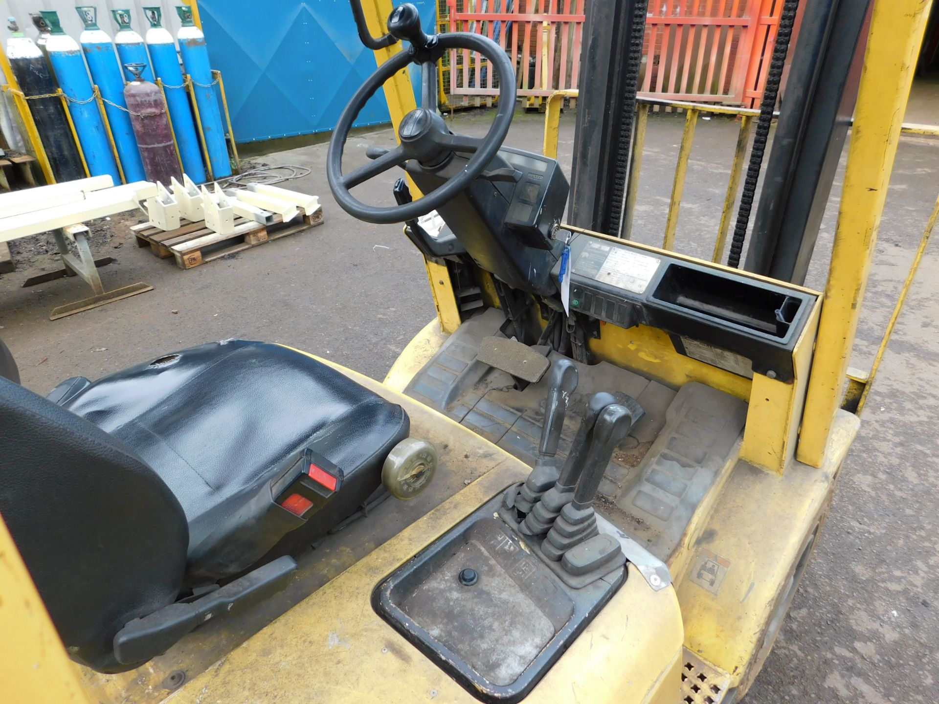 Hyster H2.00XM Diesel Fork Lift Truck Serial Numbe - Image 5 of 6