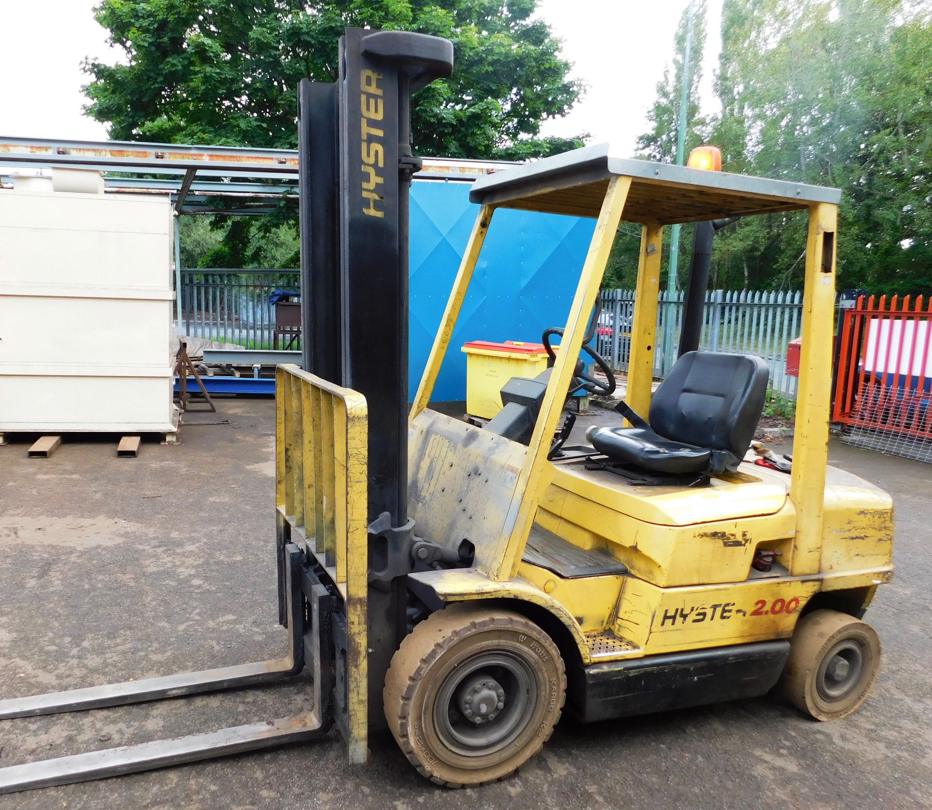 Hyster H2.00XM Diesel Fork Lift Truck Serial Numbe - Image 3 of 6