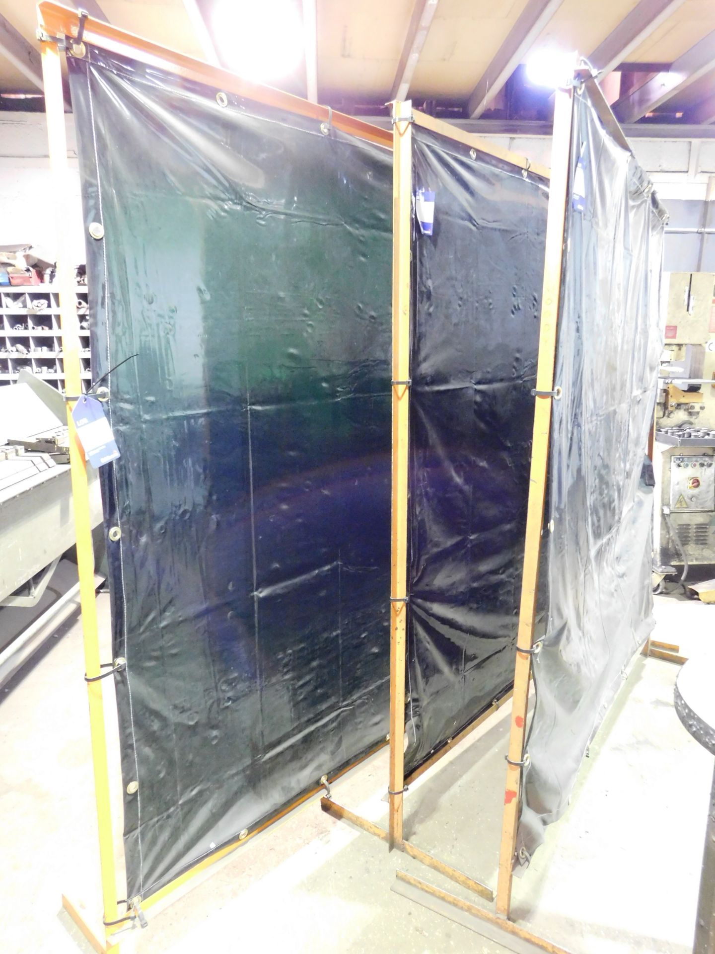 3 x Welding Flash Screens